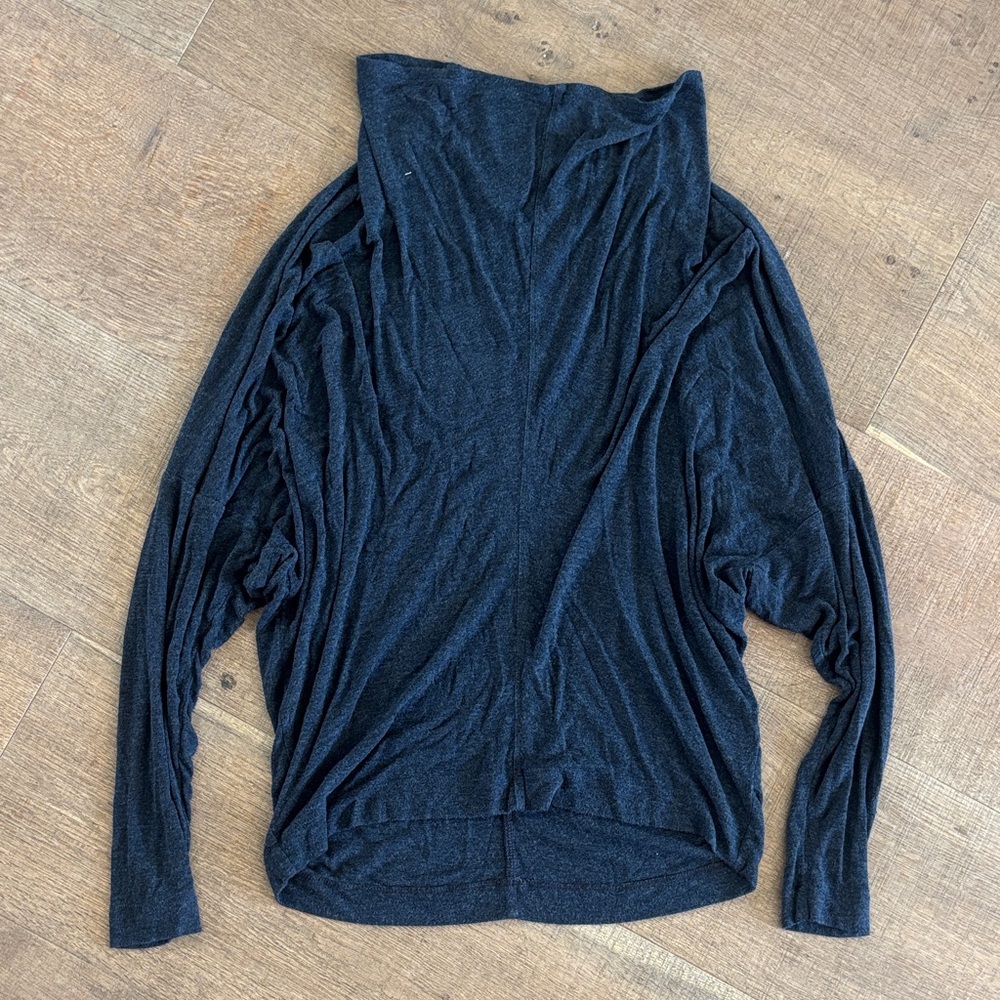 CAbi Women's Dark Gray Turtleneck Sweater